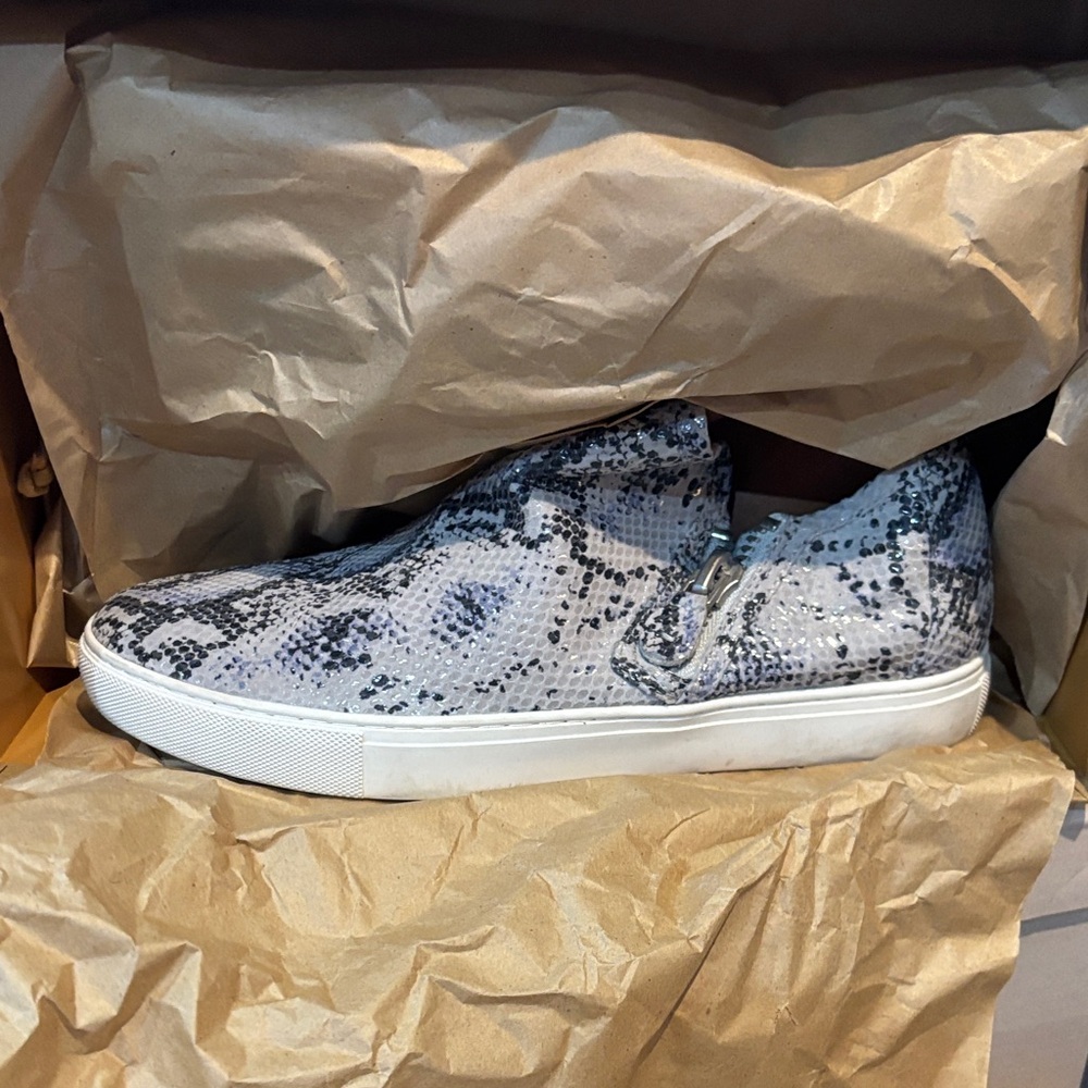 Gentle Souls Snake Print Flats